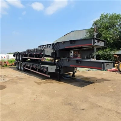 3 Axles 80 Ton Lowbed Prikolica
